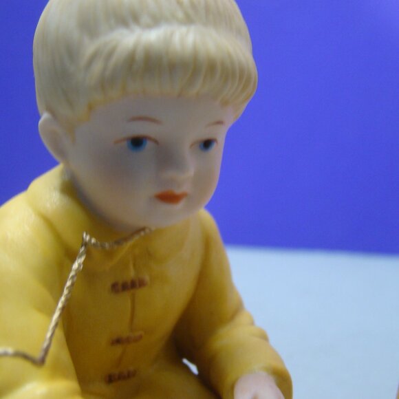 Home Interiors Denim Days Puddle Jumpers Figurine 1999 #88013-99 - Picture 2 of 16